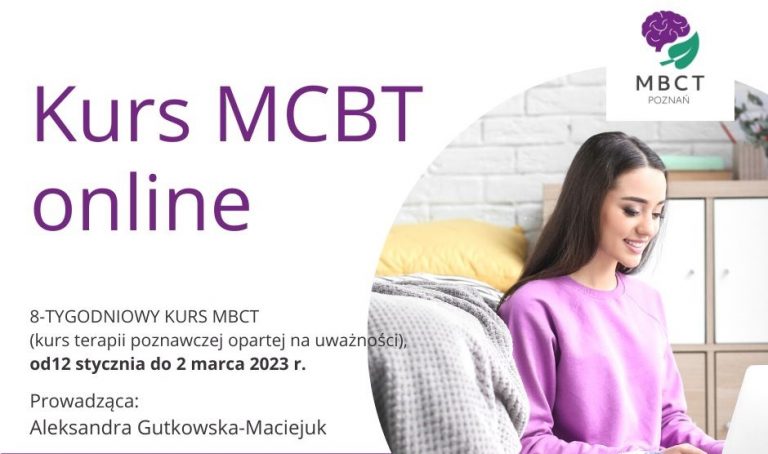 Kurs MBCT online – edycja zimowa – Aleksandra Gutkowska