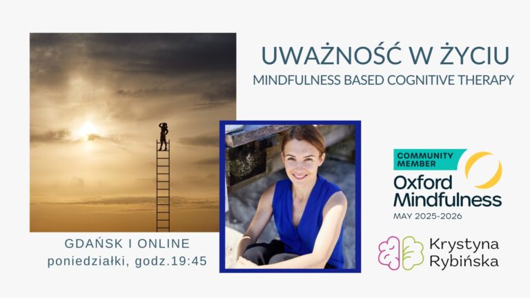WIECZORNY KURS MBCT W ŻYCIU – KRYSIA RYBIŃSKA
